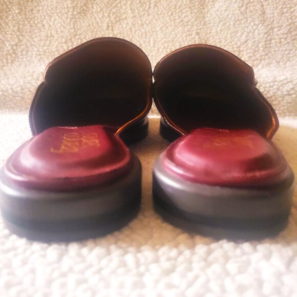 Franco Sarto Women's Boccaslide Clog in Bordeaux - Size 6 - Picture 5 of 9